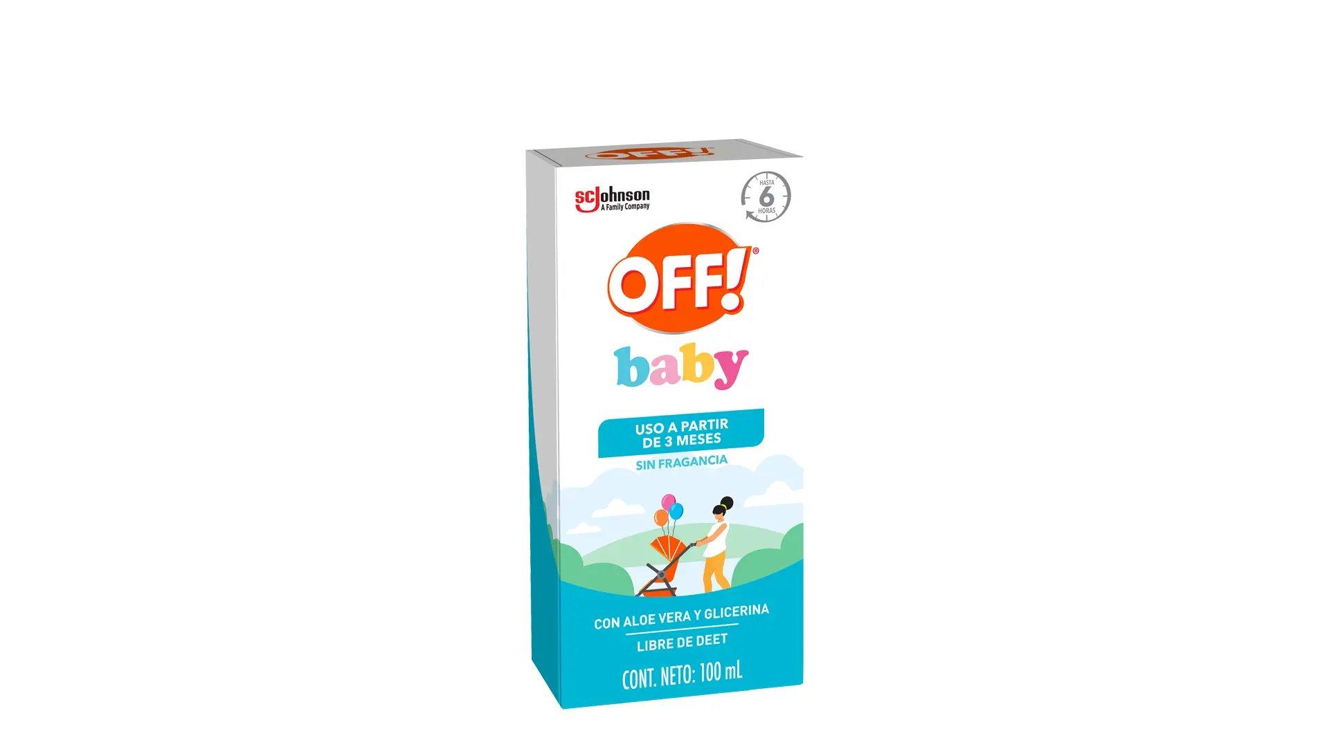 Caja de embalaje de OFF® Baby Crema